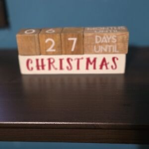 Christmas Countdown Block Set